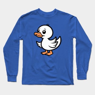 Cartoon Duck Long Sleeve T-Shirt